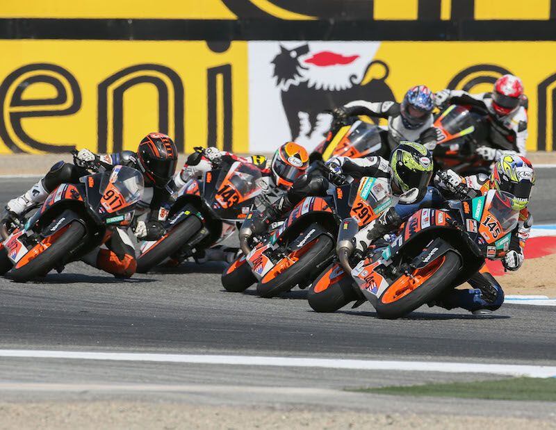 KTM Announces Top Five MotoAmerica RC Cup Riders Invited To KTM RC Cup