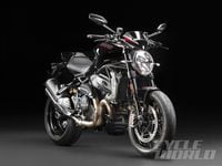 Ducati Monster R Naked Sportbike First Look Motorcycle Review