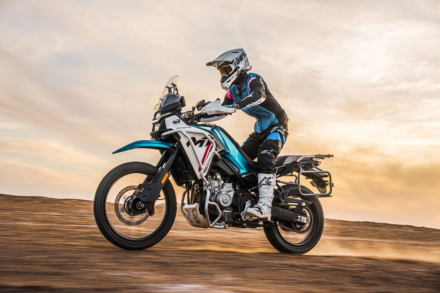 CFMoto’s 450MT features Bosch supplied traction control.