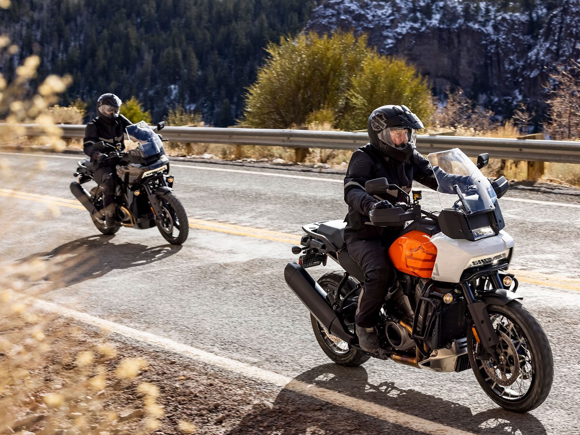 The Pan America 1250 is a huge leap for Harley-Davidson: A clean-sheet adventure-touring motorcycle that is aimed at tackling terrain never before seen by a production model from The Motor Company.