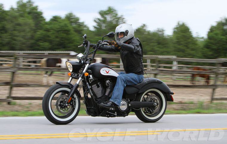 2012 Victory High Ball First Ride Review Victory High Ball Bobber