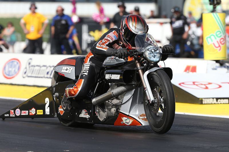 Harley-Davidson’s Krawiec and Hines Out-Pace Rivals in NHRA Pro Stock ...