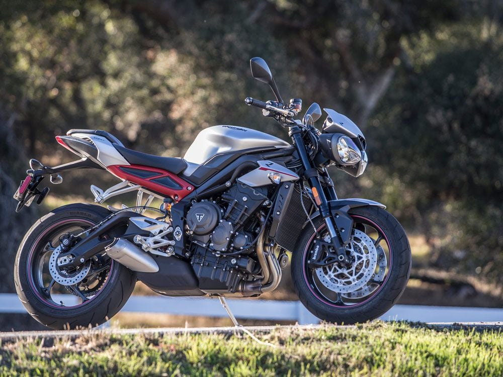 Triumph street deals triple r 2018