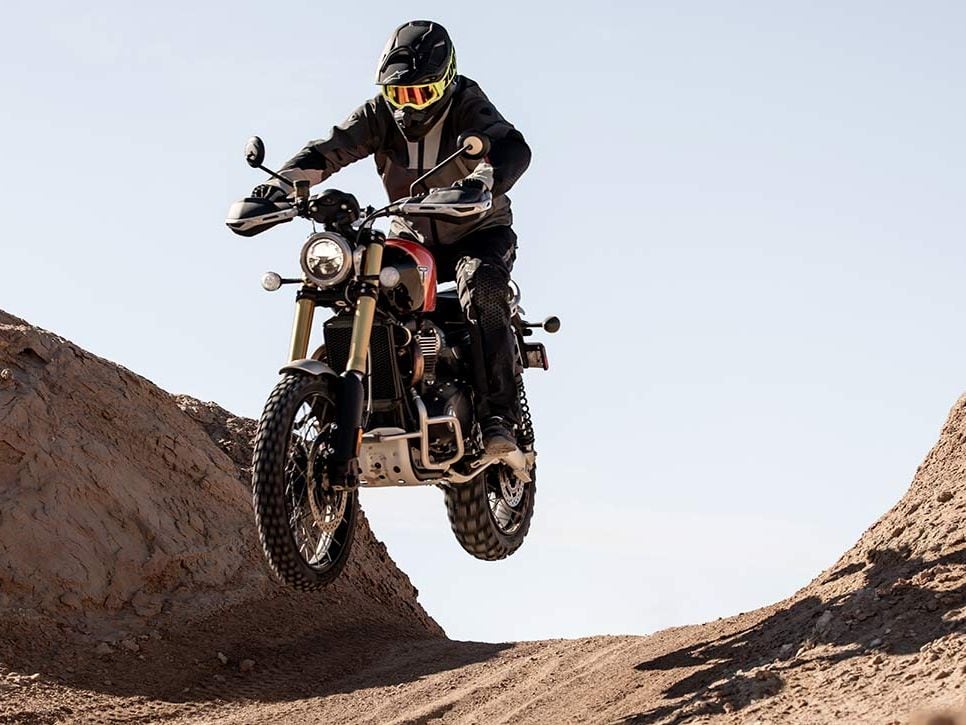 Triumph scrambler sale 1200 off road