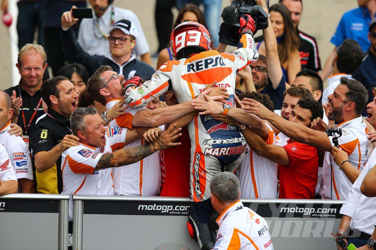 ON THE RECORD: Marc Marquez- MotoGP Star INTERVIEW From Sachsenring ...