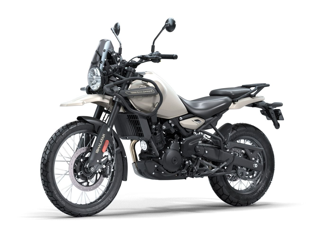 The 2024 Himalayan in Kaza Brown.