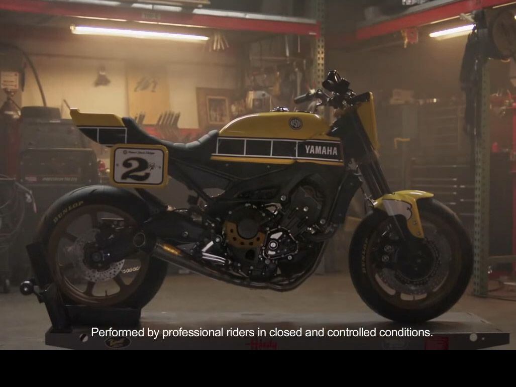 Video: Yamaha FZ-09 Street Tracker | Cycle World