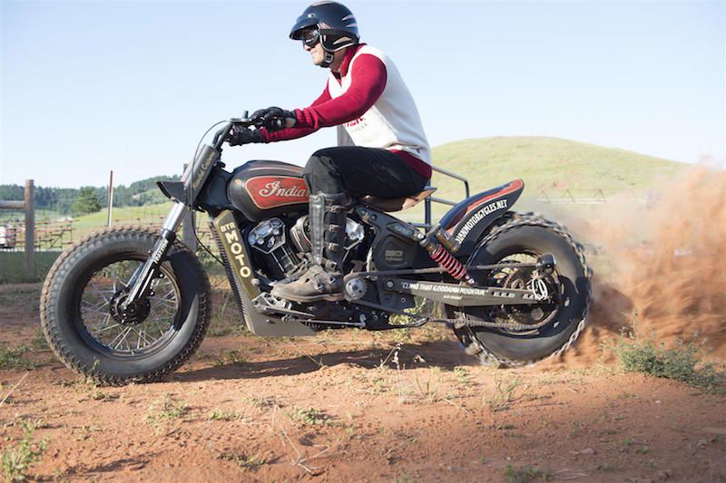 Indian Motorcycle debuts custom hillclimb motorcycle for AMA Pro