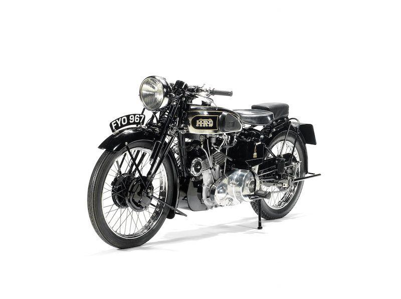 The Vincent HRD Series-A Rapide Once Rescued from Scrap now Offered at ...