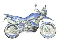 CFMoto 800 MT X CAD illustration