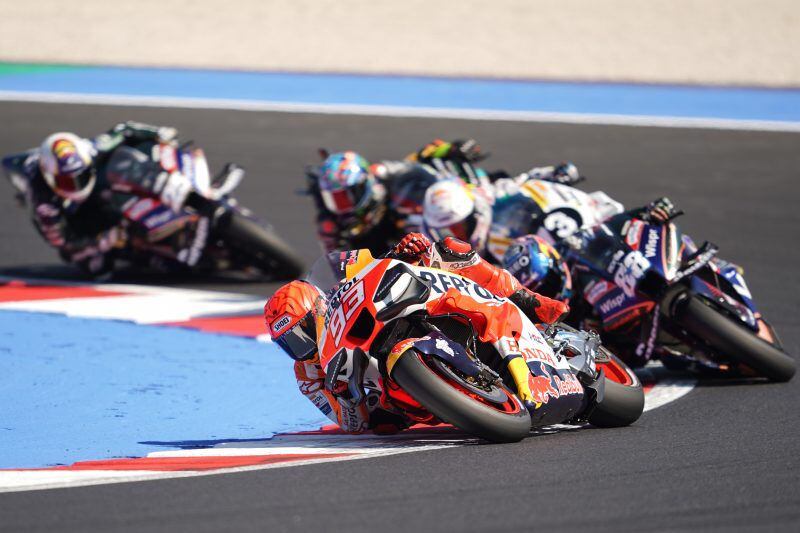 Marc Márquez rode a more measured race and scored his highest finish of the season.