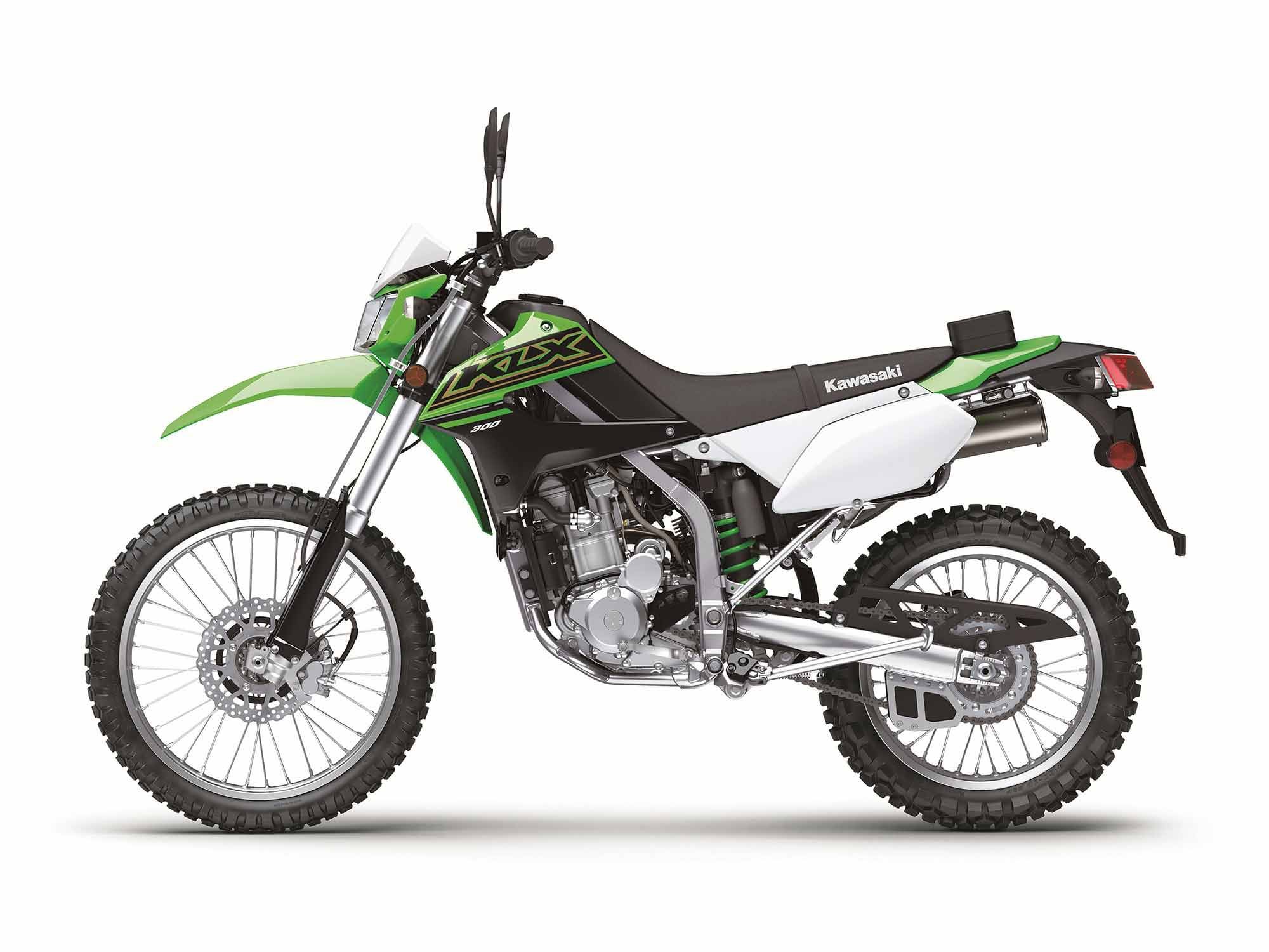 The 2021 Kawasaki KLX300. Can the motorcycle world have too many lightweight dual sport options? Probably not.