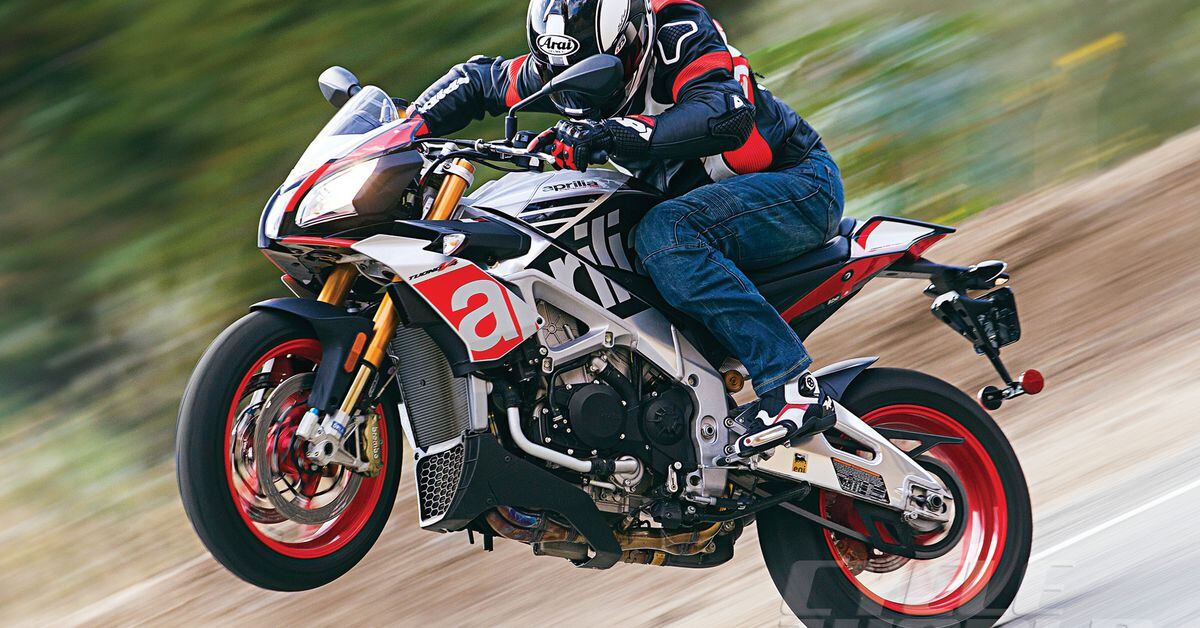 Aprilia Tuono V Factory Naked Motorcycle Review Road Test Cycle World