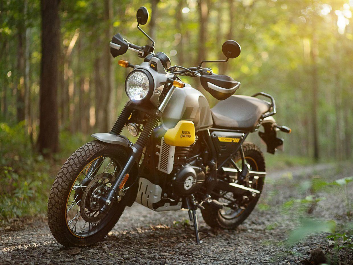 Royal Enfield Scram 411 Unveiled - MOTORCYCLE CHAT - Motorcycle Riders