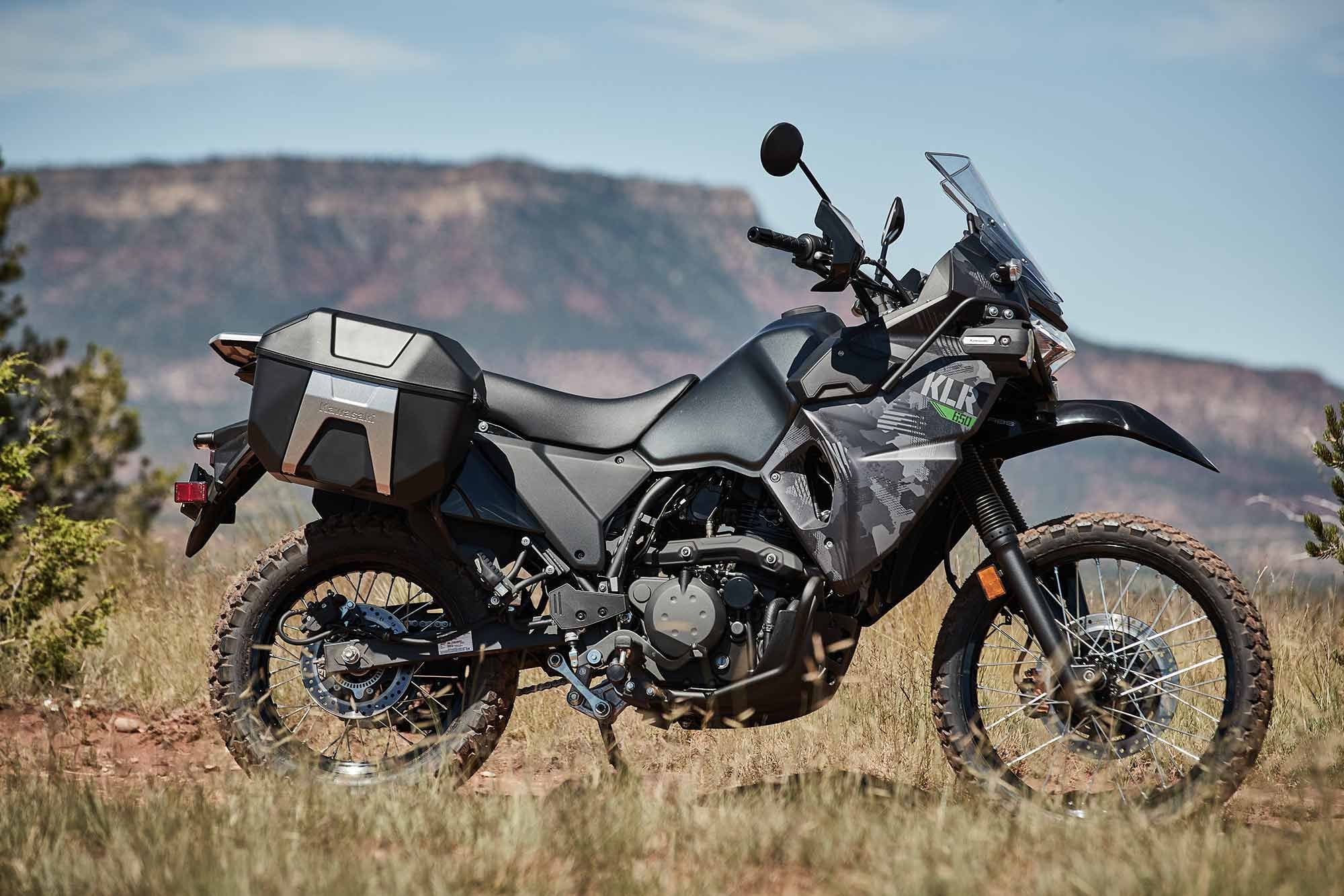 2022 Kawasaki KLR650 Adventure First Ride MOTORCYCLE REVIEWS