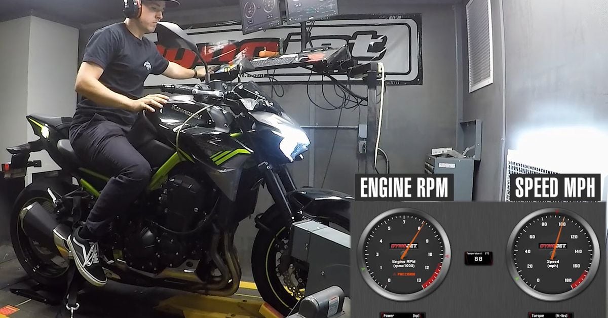 How Much Power Does The 2020 Kawasaki Z900 Make Cycle World