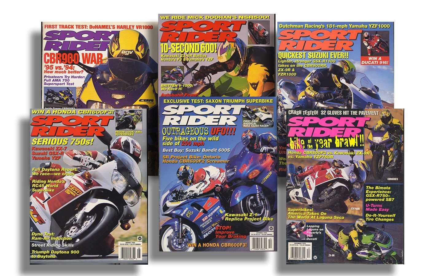 Sport Rider Covers From 1995 | Cycle World