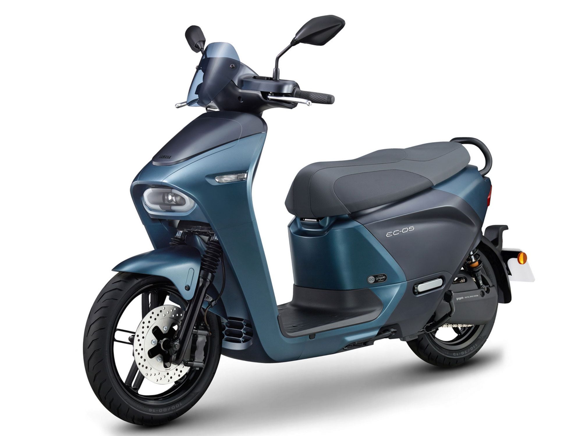 Yamaha’s EC-05 scooter already utilizes a swappable battery network based on a Gogoro design.