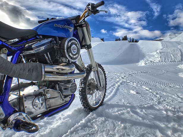 The Anatomy Of A Harley-Davidson Snow Hill Climb Bike | Cycle World