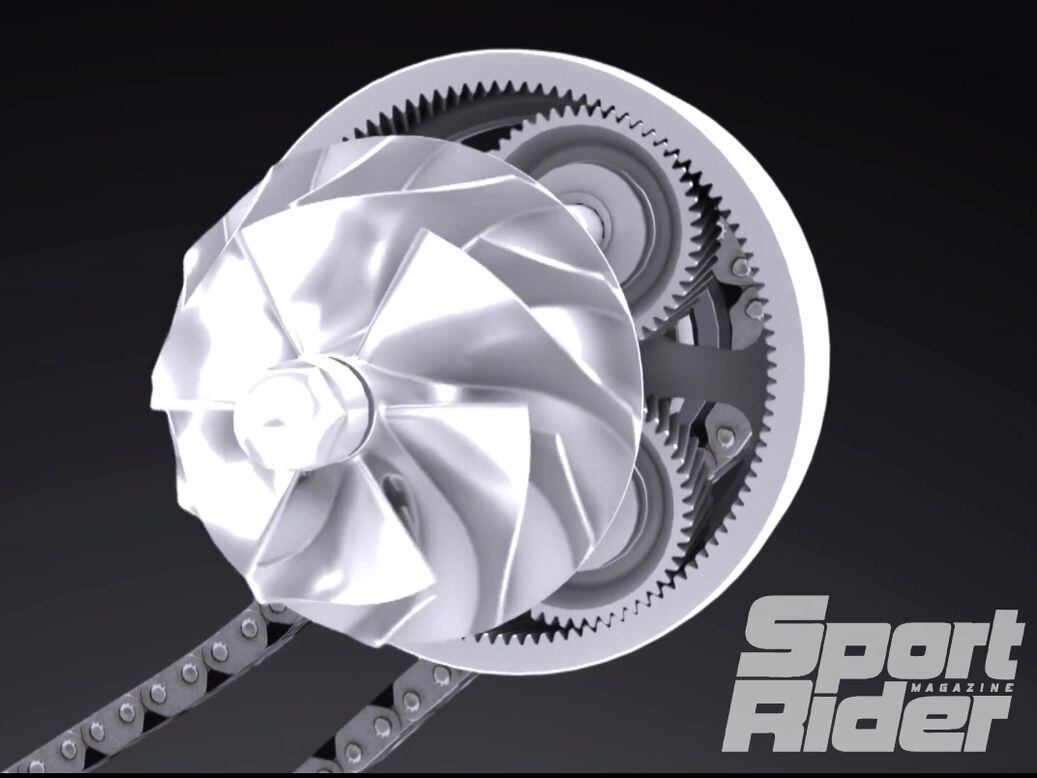 New Kawasaki H2 video reveals gearset drive for supercharger