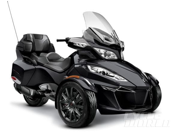 2014 Can-Am Spyder RT-S- Three-Wheel Touring Motorcycle Review