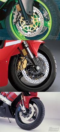 Open-Class Shootout: Honda CBR929RR vs. Kawasaki ZX-9R vs. Yamaha 