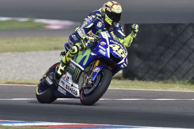 Movistar Yamaha’s Valentino Rossi Rules MotoGP`s Argentine Adventure ...