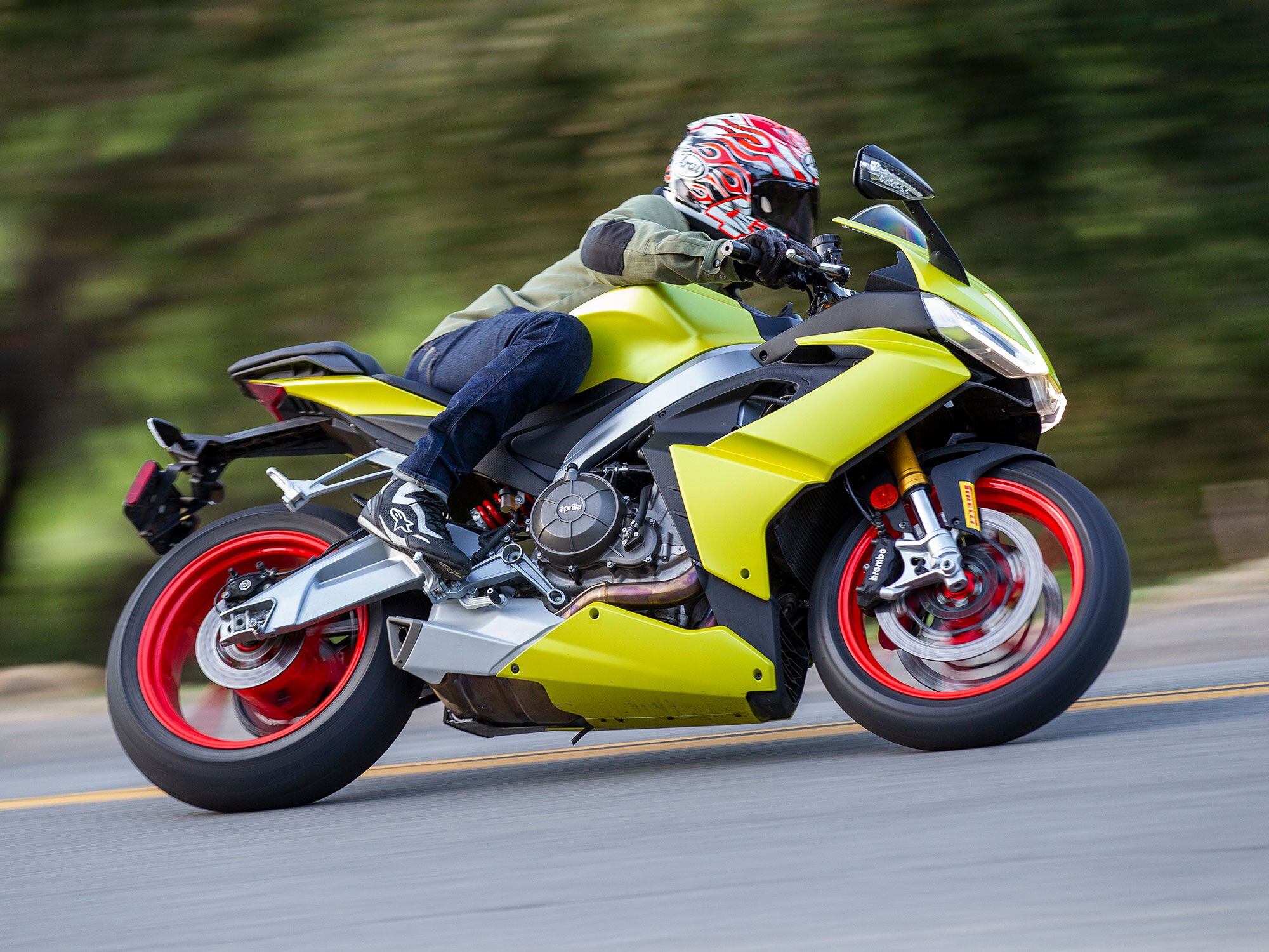 The 2021 Aprilia RS 660 is a new take at the middleweight supersport segment, combining an all-new parallel-twin engine with practical ergonomics and performance.