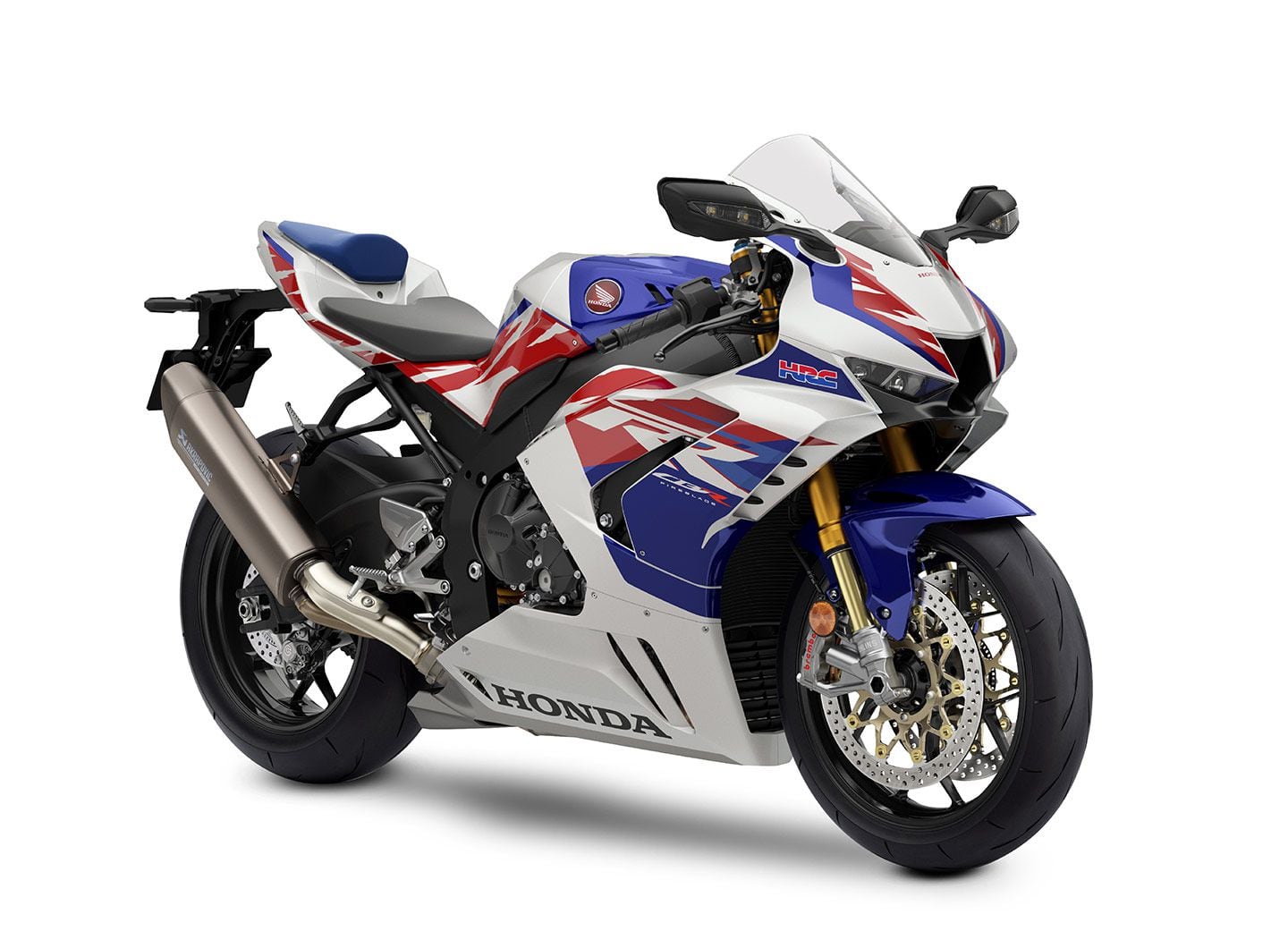 The CBR1000RR-R Fireblade SP’s anniversary livery is about as good as it gets.
