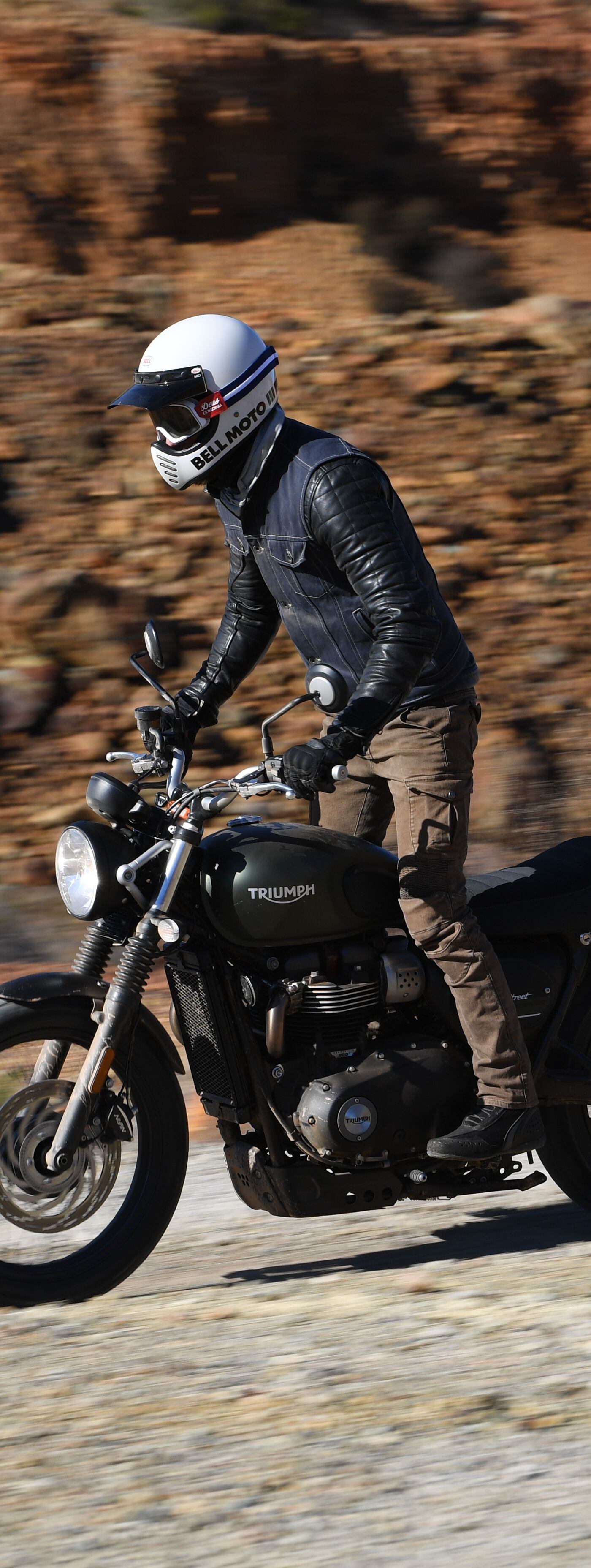 Street and hotsell steel scrambler jacket