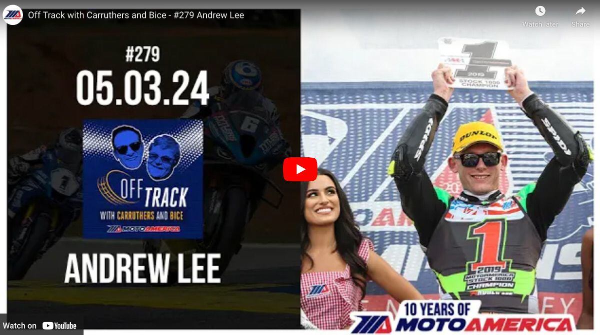 Off Track With Carruthers And Bice Podcast: The Return Of Andrew Lee