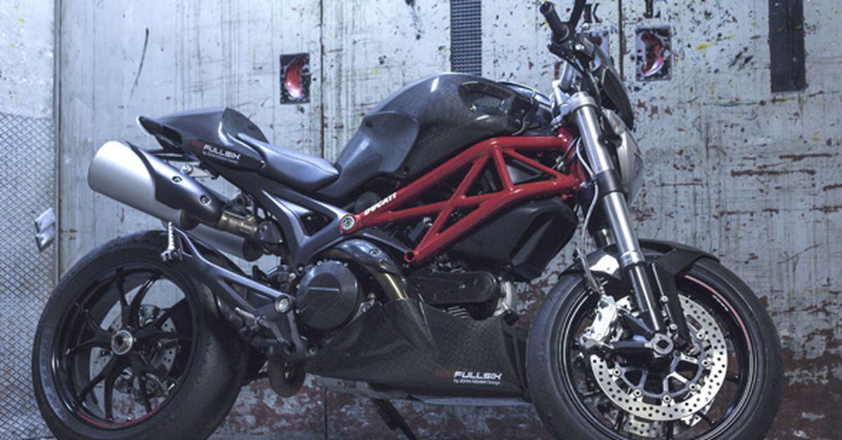 ducati monster carbon fiber