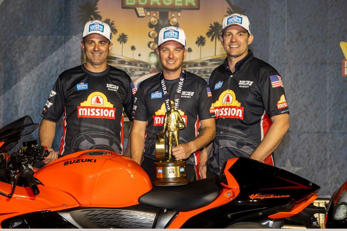 The Vance & Hines/Mission Suzuki team is looking forward to what is to come next season.