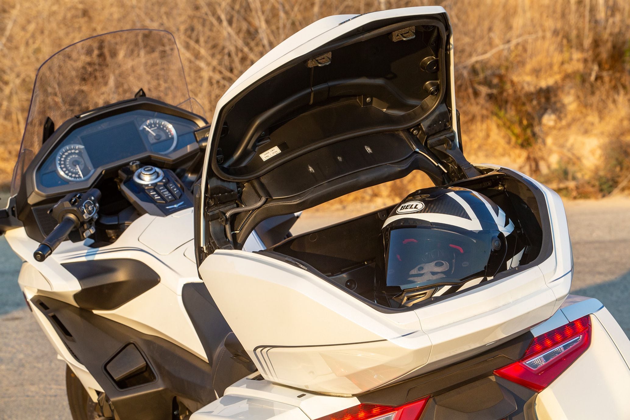 2020 Honda Gold Wing Tour luggage capacity