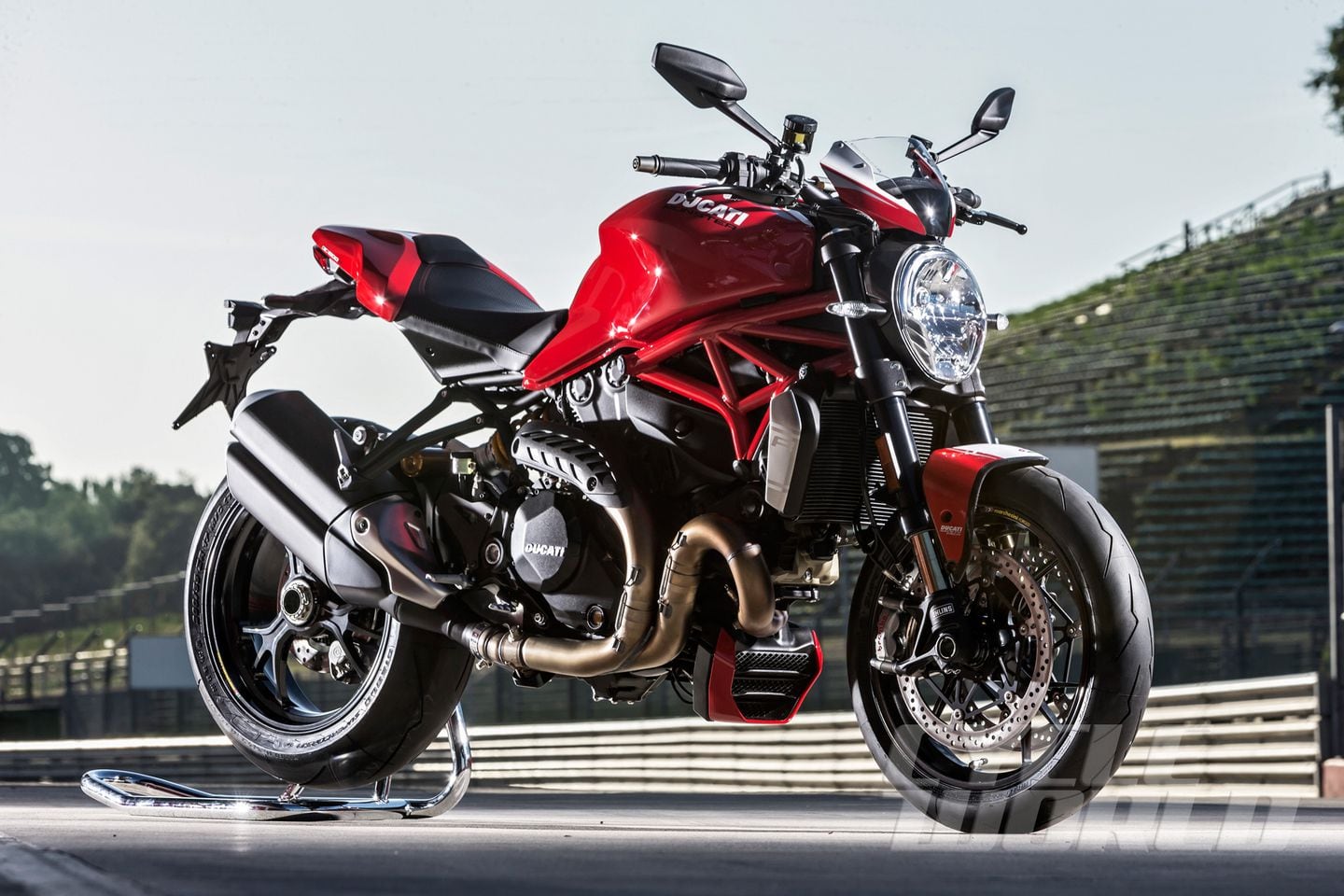 2016 Ducati Monster 1200 R Naked Sportbike First Look Motorcycle Review