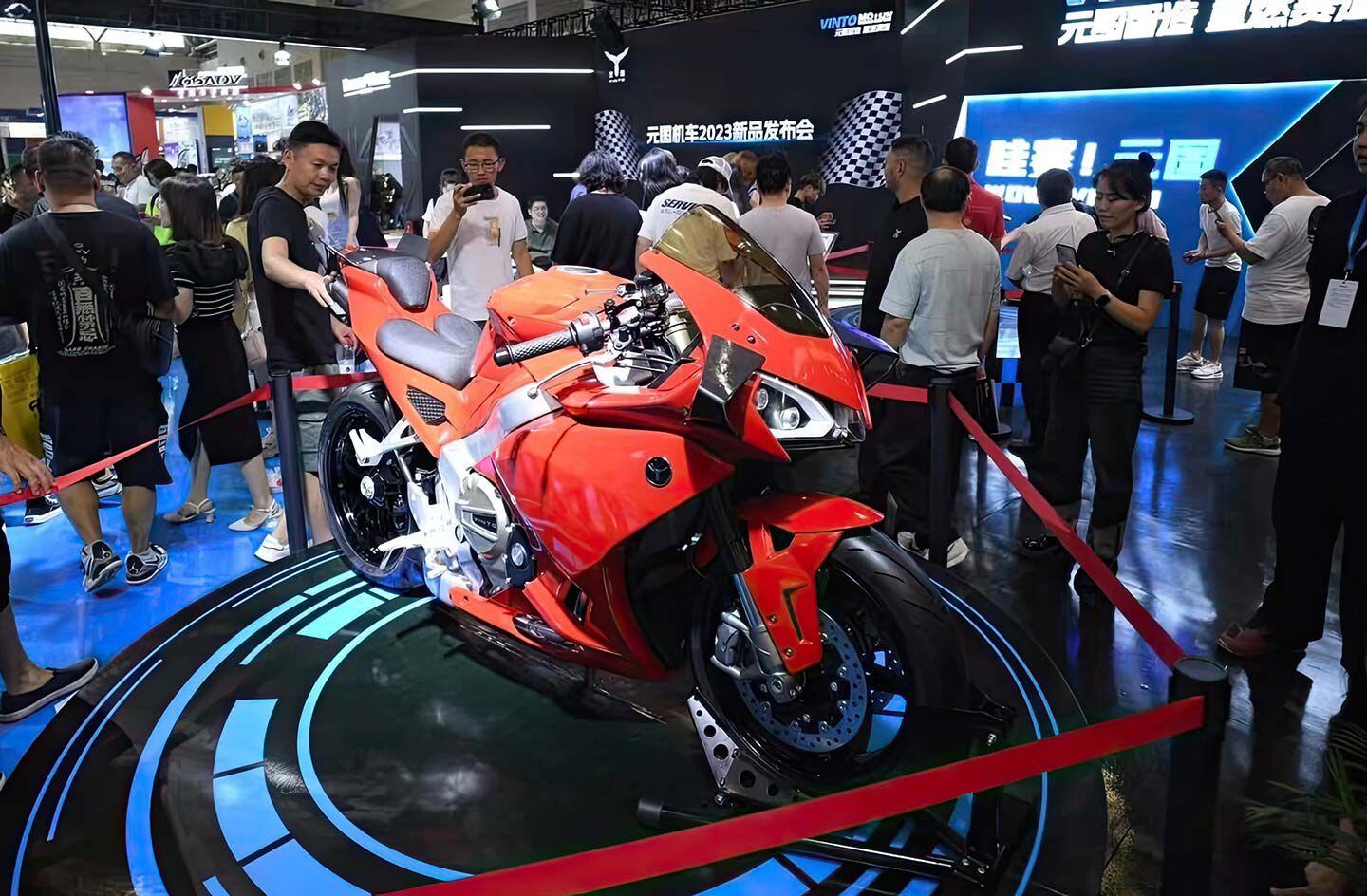 The recent CIMA show in China proved that companies from that country are building four-cylinder sportbikes at an exhilarating rate.