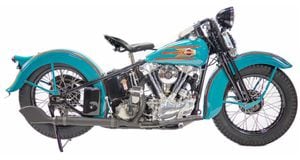 1937 harley shop davidson knucklehead