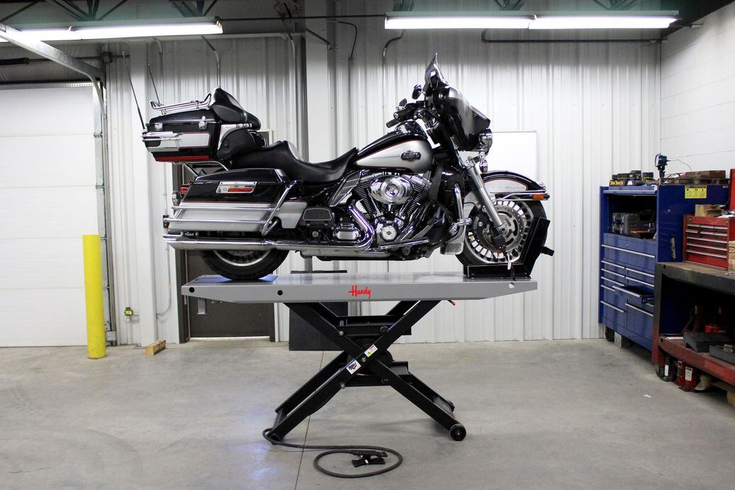 Handy 1200 motorcycle lift shop table