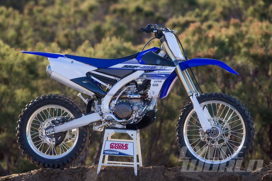 2016 Yamaha YZ450FX Motocrosser Off-Road Motorcycle FIRST RIDE 