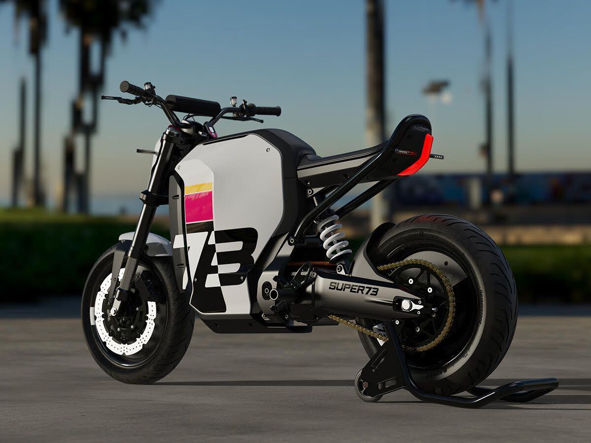 With 15-inch wheels, the C1X is smaller than most common motorcycles.