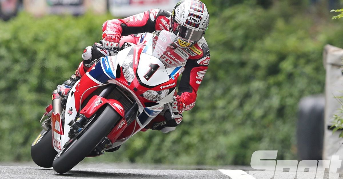 Isle of Man TT McGuinness wins Senior TT with new outright lap record