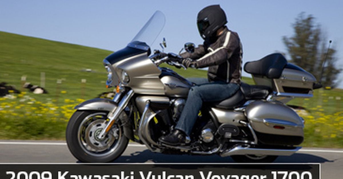 kawasaki vulcan voyager 2009