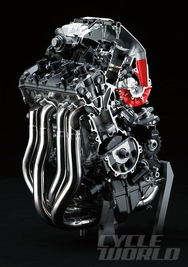 Kawasaki ninja deals h2r engine cc