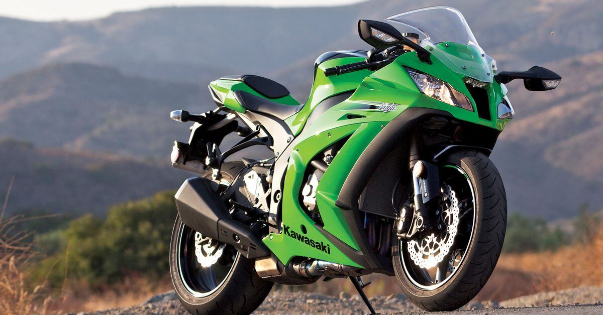 Обои мотоциклы Кавасаки ниндзя zx10r