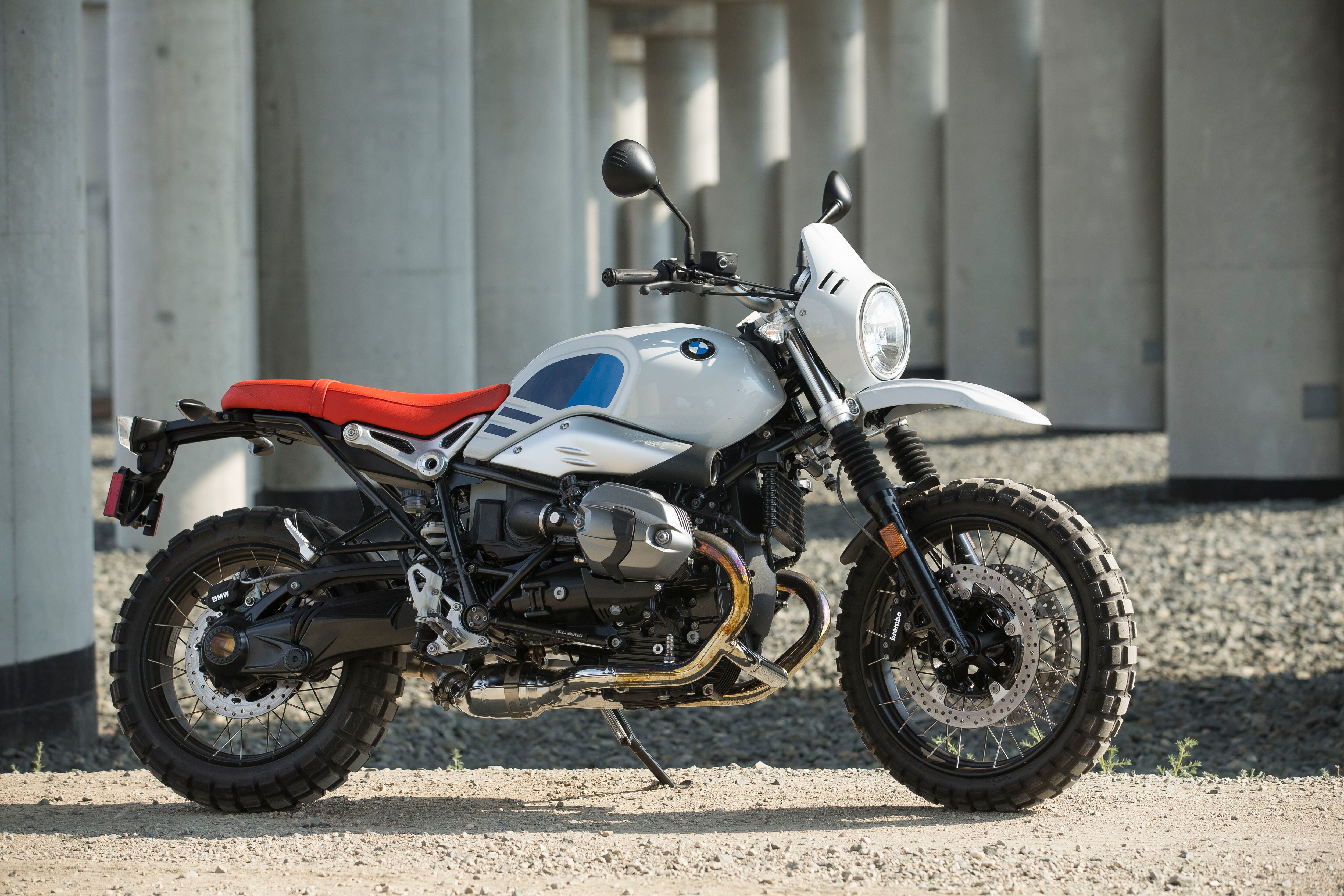 BMW Motorrad - Three digits that are synonym to striking colourful good  looks: Option 719! The BMW R nineT Urban G/S with #Option719 is just one  that stands out from the crowd.