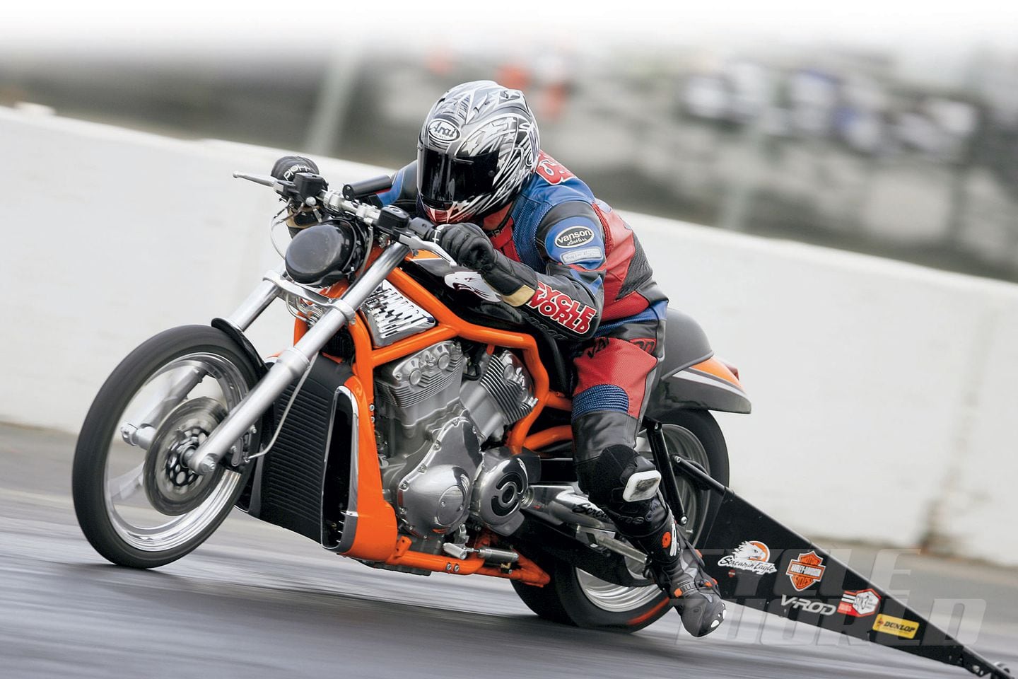 Harley-Davidson 165-hp V-Rod Destroyer Drag Racing Bike