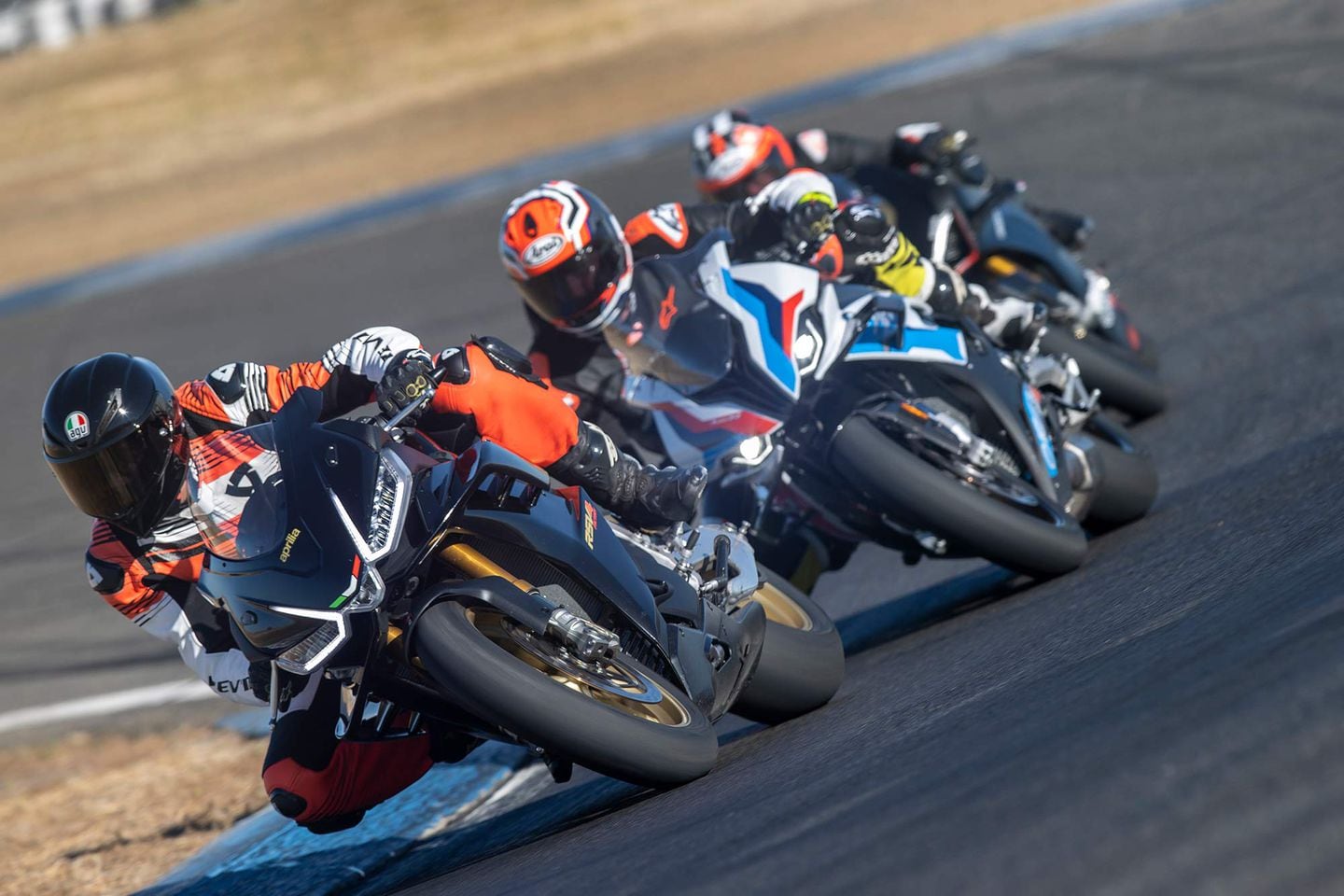 Aprilia RSV4 Factory vs. BMW M 1000 RR vs. Ducati Panigale V4 SP2