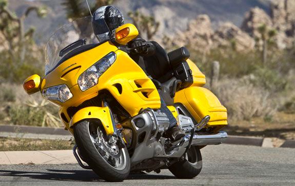 Honda on sale goldwing yellow