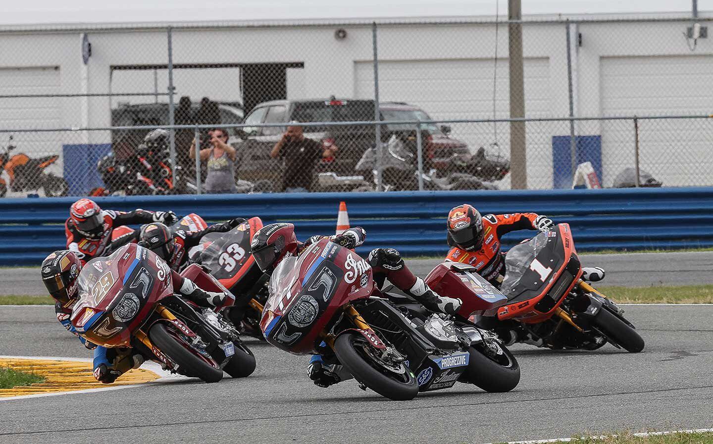 Bagger Racing a eu un effet positif sur la fréquentation des courses et sur les ventes après-vente.