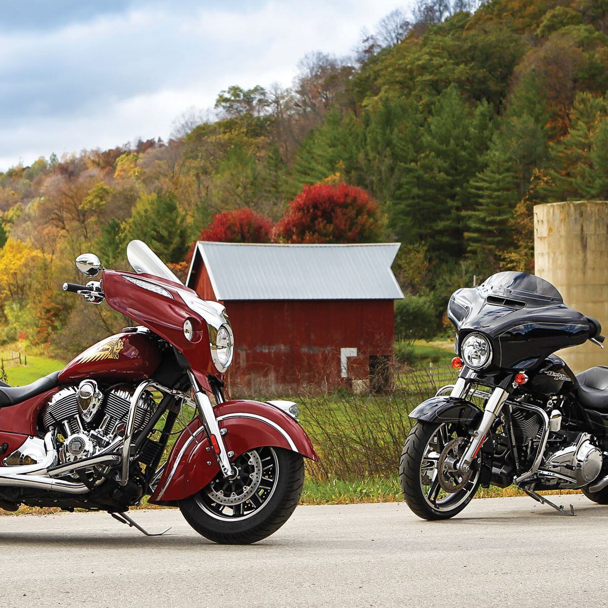 Indian Chieftain vs. Harley-Davidson Street Glide Special